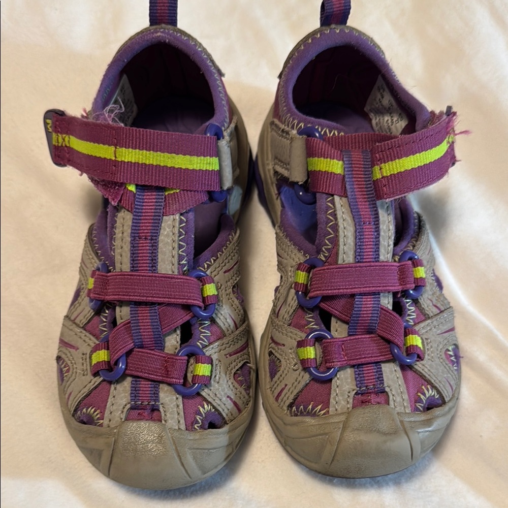 Kids Purple and Gray Shoes/Sandal